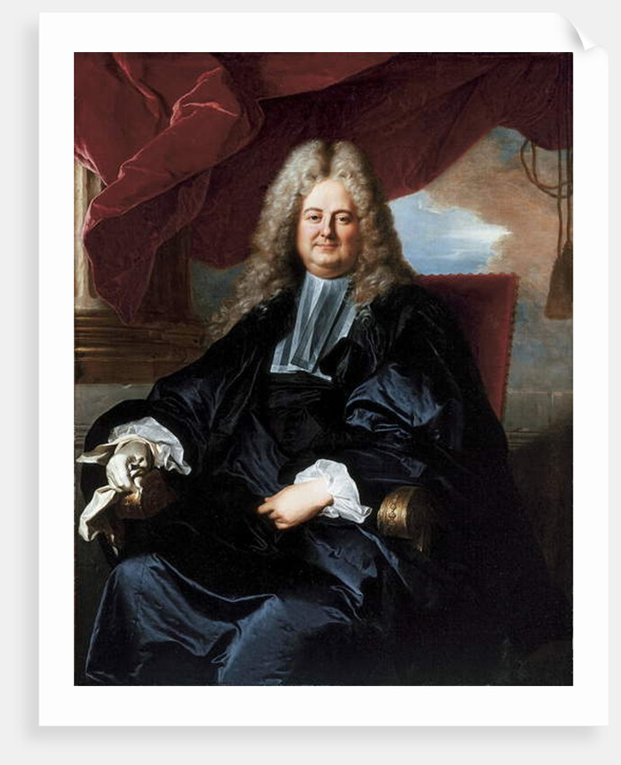 Portrait of Barthélémy Jean-Claude Pupil by Hyacinthe Francois Rigaud