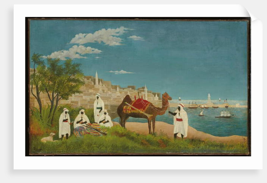 Landscape, Algiers, 1880 by Henri J.F. (1844-1910) Rousseau