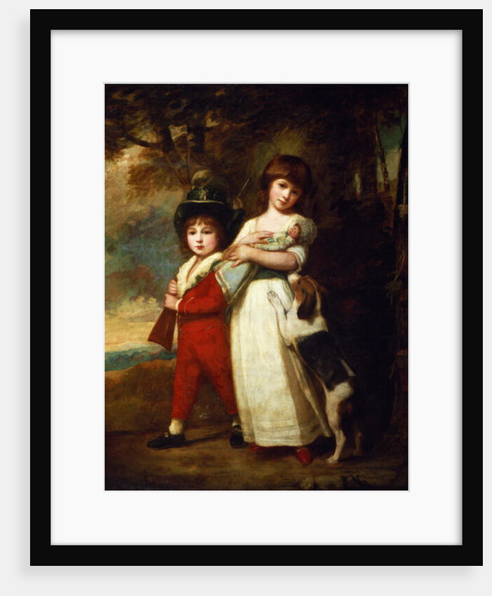 Portrait of the Vernon children by George Romney