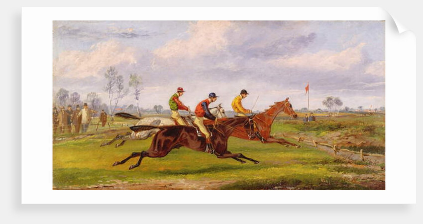 A Steeplechase by Henry Thomas Alken