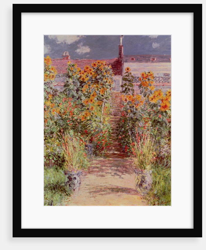 The Garden at Vetheuil, 1881 by Claude Monet