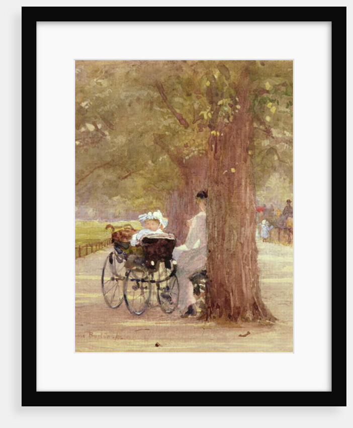 A Rest in Rotten Row, 1892 by Rose Maynard Barton