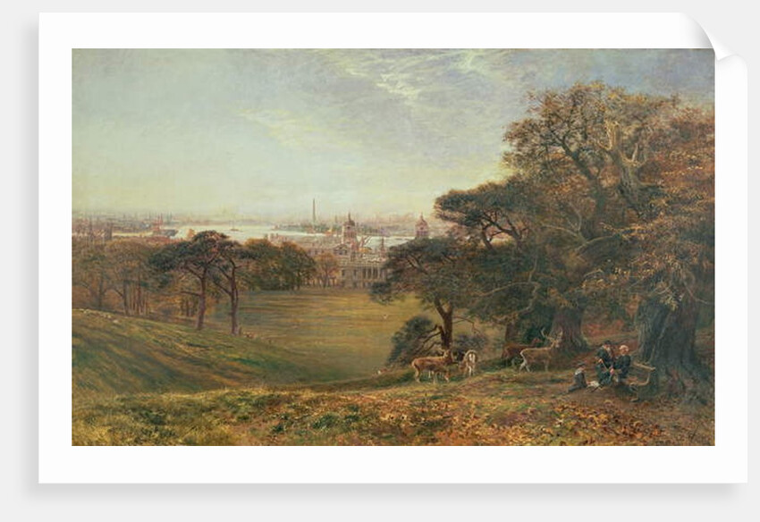 View of the Thames at Greenwich by George Vicat Cole