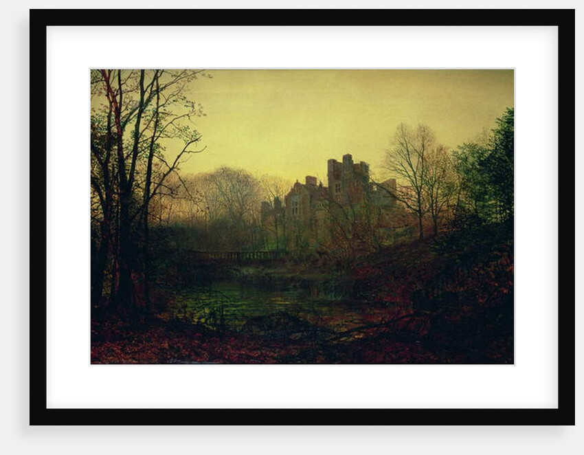 An October Afterglow, 1871 by John Atkinson Grimshaw