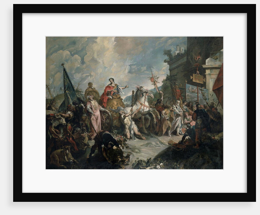 The Triumph of a Roman General by Giovanni Antonio Guardi