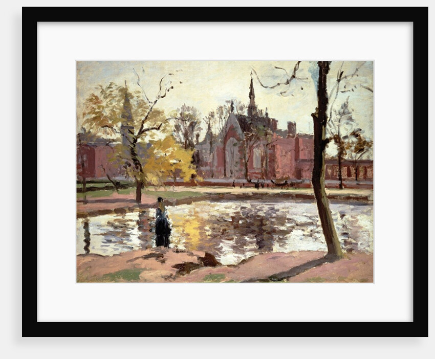 Dulwich College, London, 1871 by Camille Pissarro
