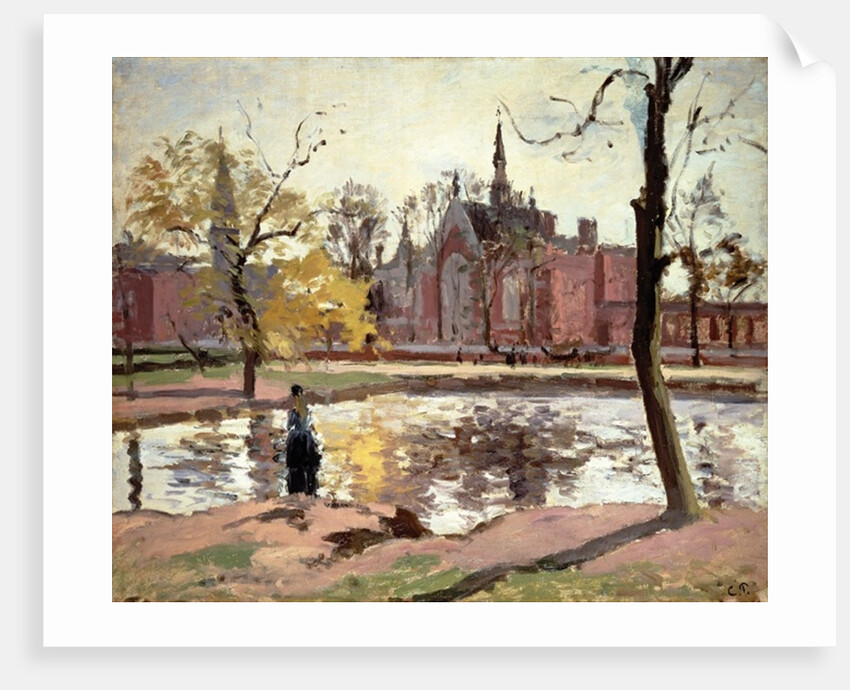 Dulwich College, London, 1871 by Camille Pissarro