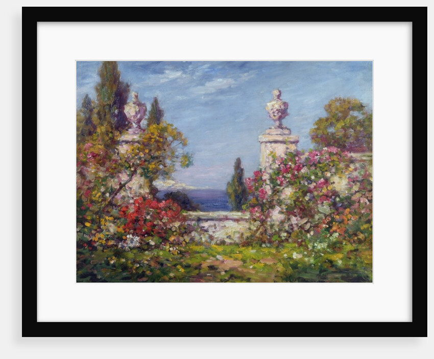 A Mediterranean Garden by Thomas Edwin Mostyn