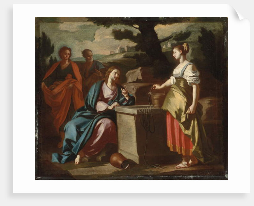 Christ and the Woman of Samaria at the Well by Francesco Solimena