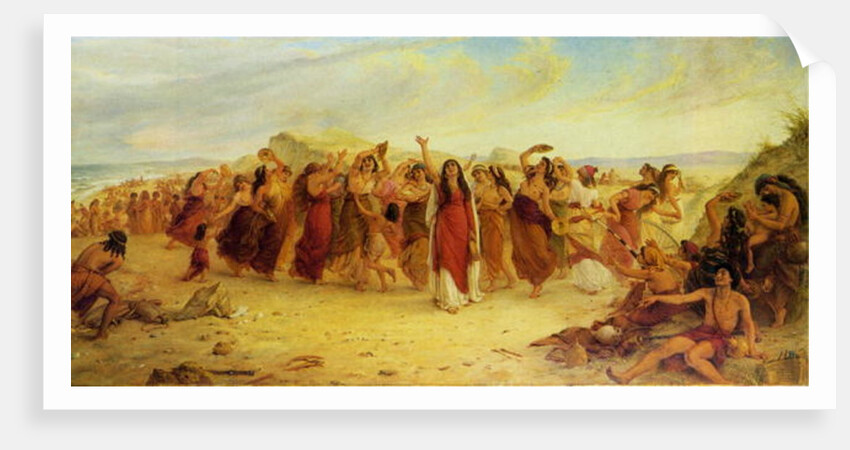 The Song of Miriam by Simeon Solomon