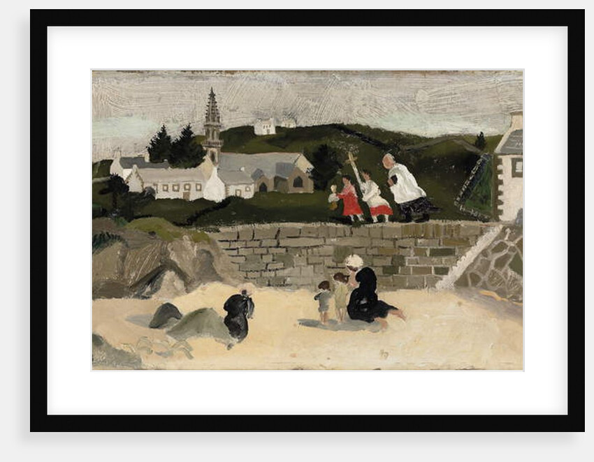 The Sacrament, Ploaré, Brittany by Christopher Wood