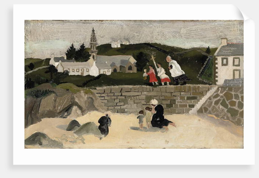 The Sacrament, Ploaré, Brittany by Christopher Wood