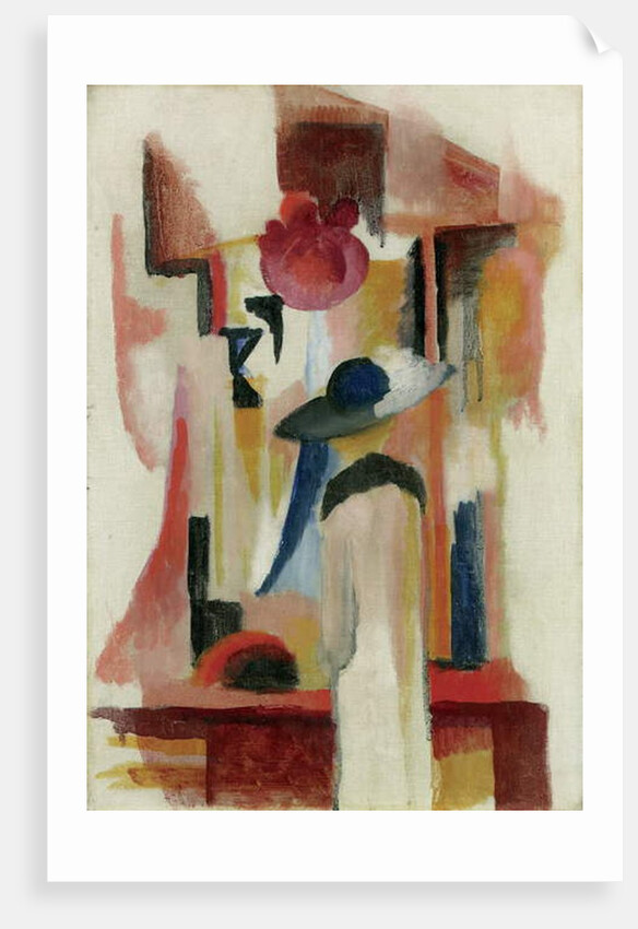 Study of a bright shop window, 1913 by August Macke