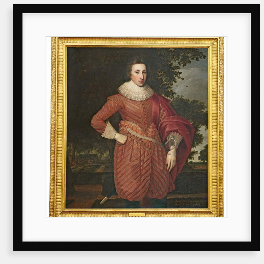 Portrait of a gentleman, traditionally identified as Henry, Prince of Wales, c.1620 by Anglo-Flemish School