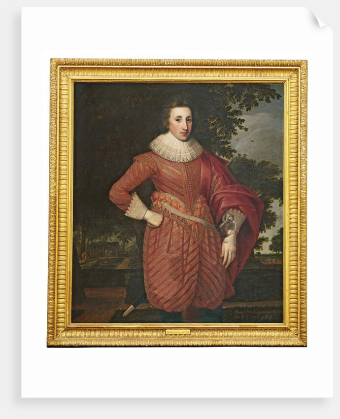 Portrait of a gentleman, traditionally identified as Henry, Prince of Wales, c.1620 by Anglo-Flemish School