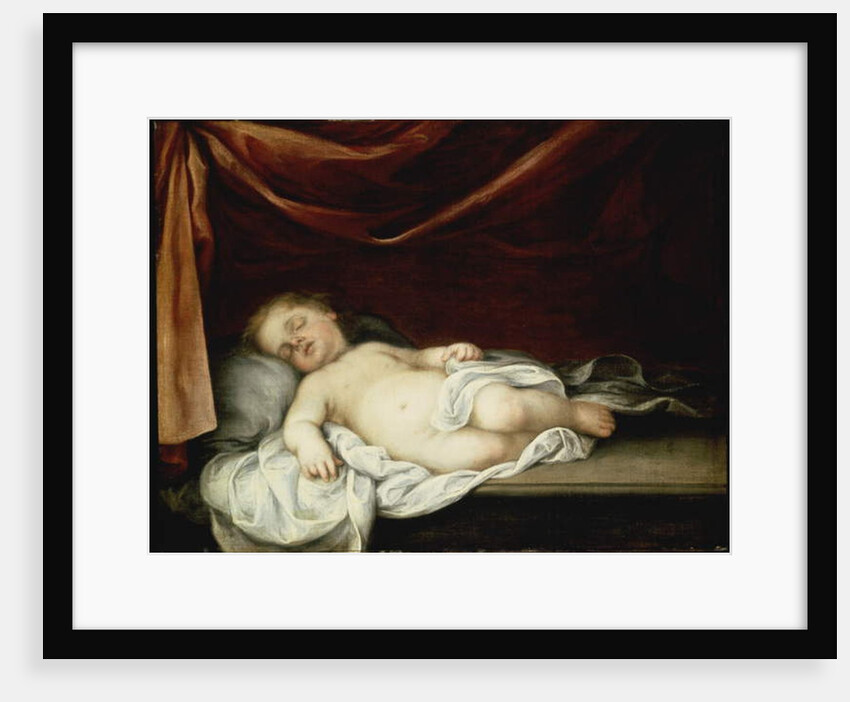The Christ Child Asleep by Bartolome Esteban Murillo