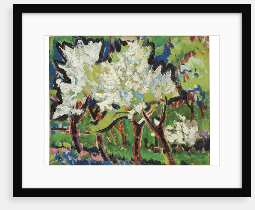 Flowering Trees IV, 1909 by Ernst Ludwig Kirchner