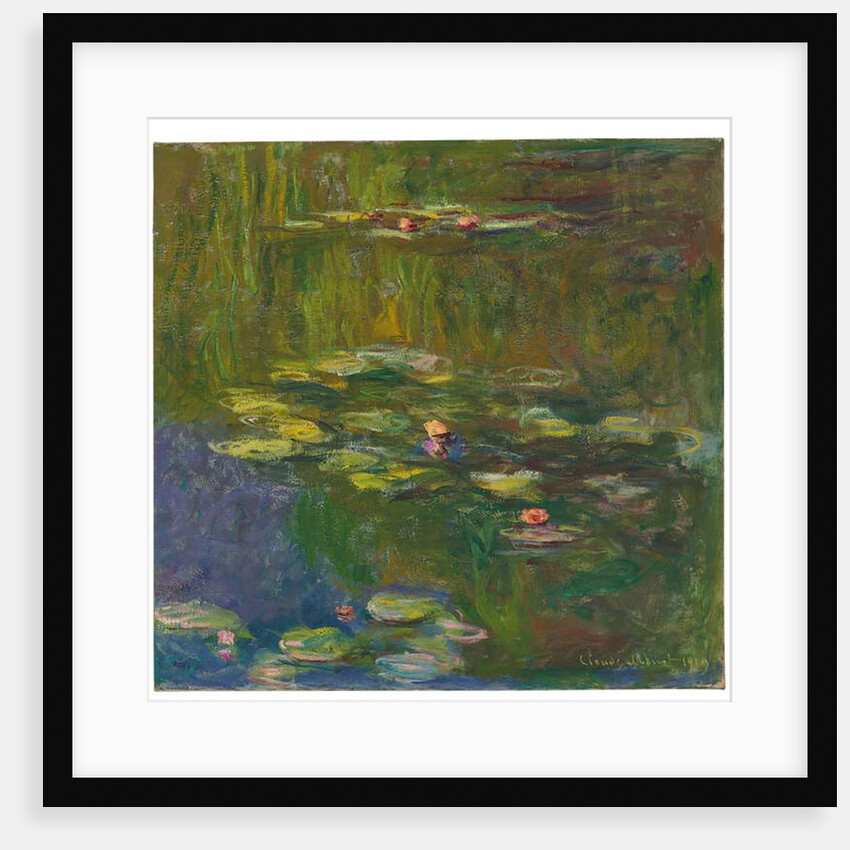 The Water Lily Pond, 1919 by Claude Monet