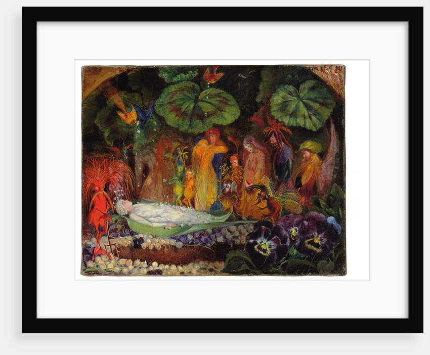 Death of the Fairy Queen by John Anster Fitzgerald