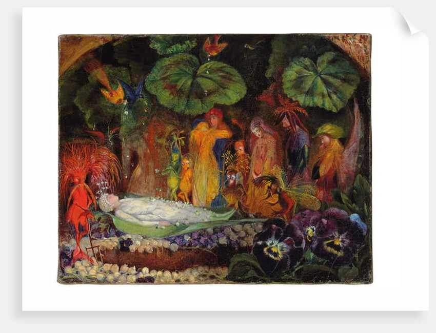 Death of the Fairy Queen by John Anster Fitzgerald