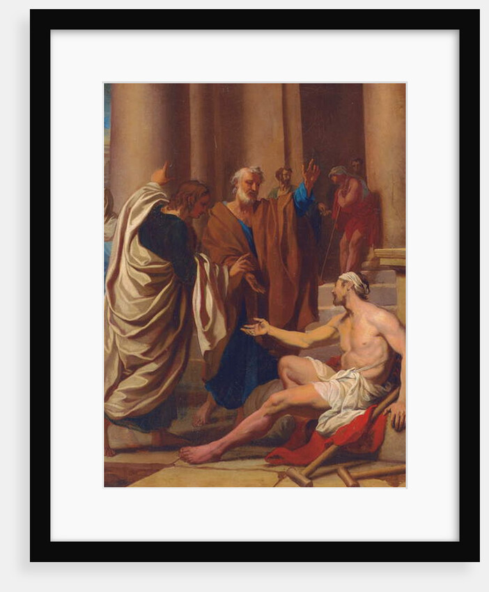 Saint Peter Healing the Lame by Claude-Guy Halle