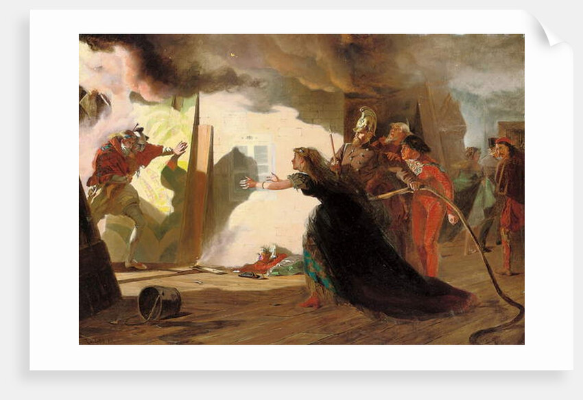 Fire at the theatre by Laslett John Pott