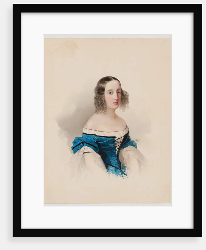 Portrait of Grand Duchess Maria Nikolaievna, 1838 by Vladimir Ivanovich Hau