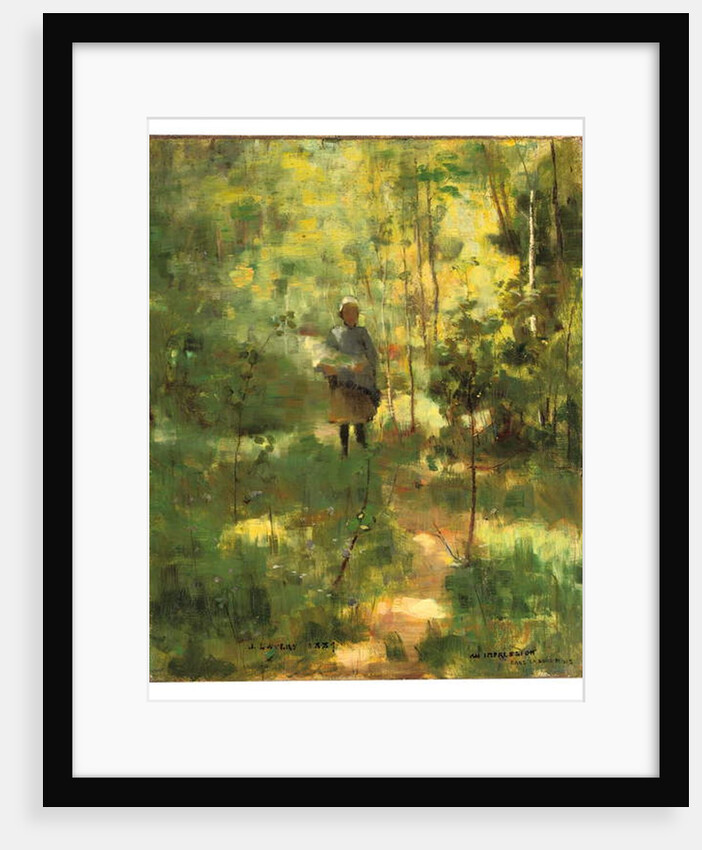 An Impression dans La Sous-Bois, 1889 by John Lavery