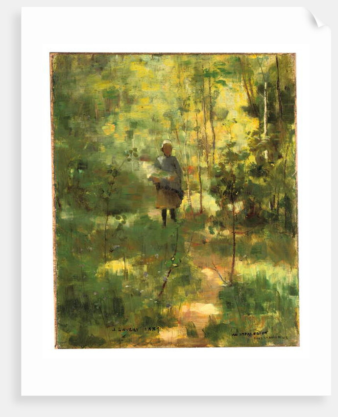 An Impression dans La Sous-Bois, 1889 by John Lavery