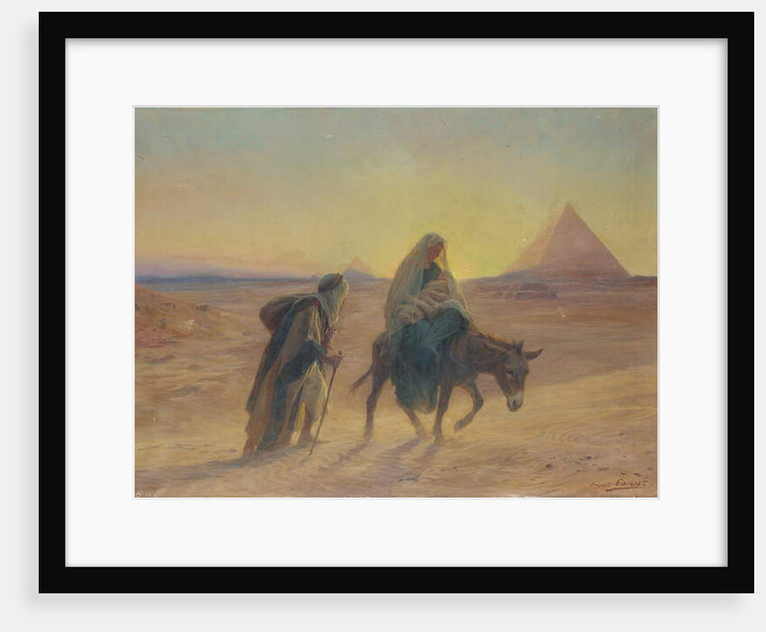 The Flight into Egypt by Eugene Alexis Girardet