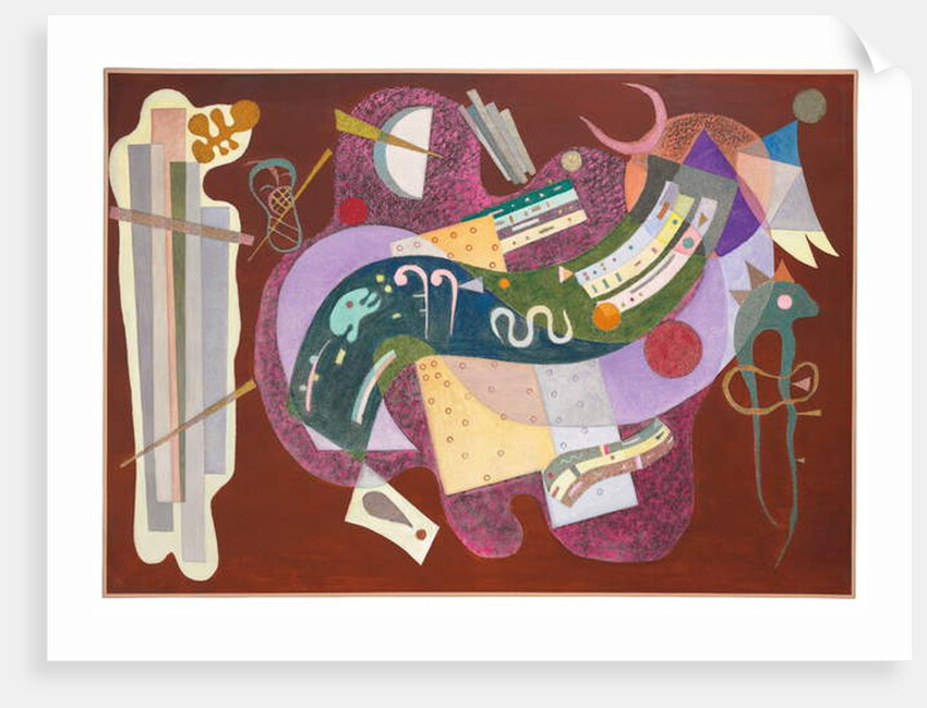 Rigid and curved, 1935 by Wassily Kandinsky