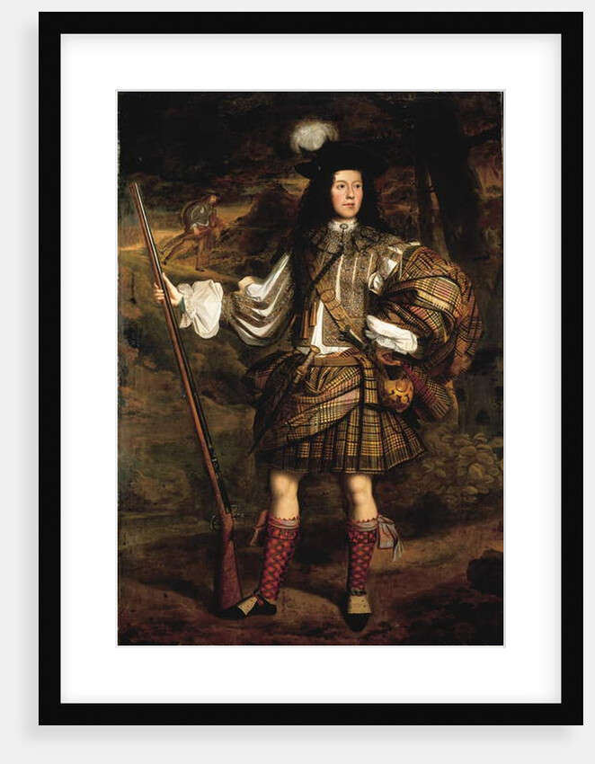 A Highland Chieftain: Portrait of Lord Mungo Murray by John Michael Wright