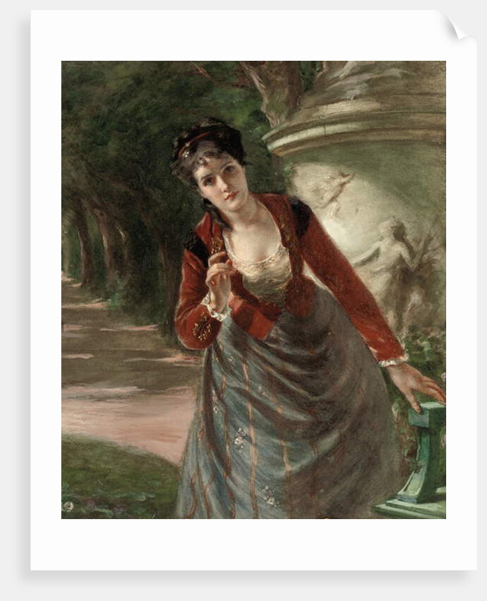 Portrait of Mary Paul Astor, wife of William Waldorf Astor by Vera Christie