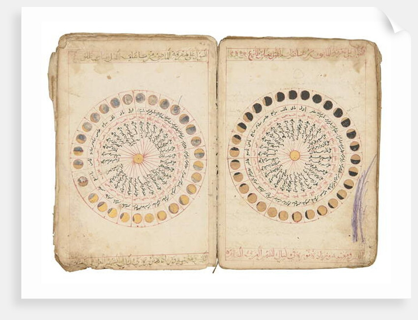 Pages from 'Kitab Durr Al-Munazzam Fi Al-Sirr Al-A'zam' by Ottoman School