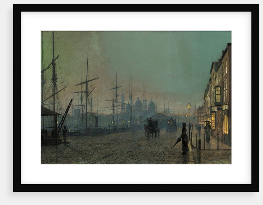 Humber Dockside, 1881 by John Atkinson Grimshaw