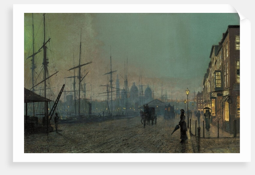 Humber Dockside, 1881 by John Atkinson Grimshaw