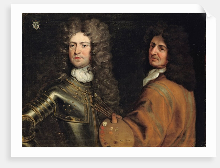 Double portrait of the artist with Brigadier-General Robert Killigrew by Antonio Verrio