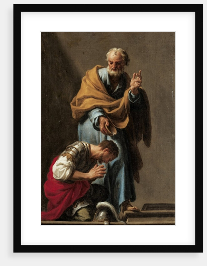 St. Peter Baptising the Centurion Cornelius by Francesco Trevisani