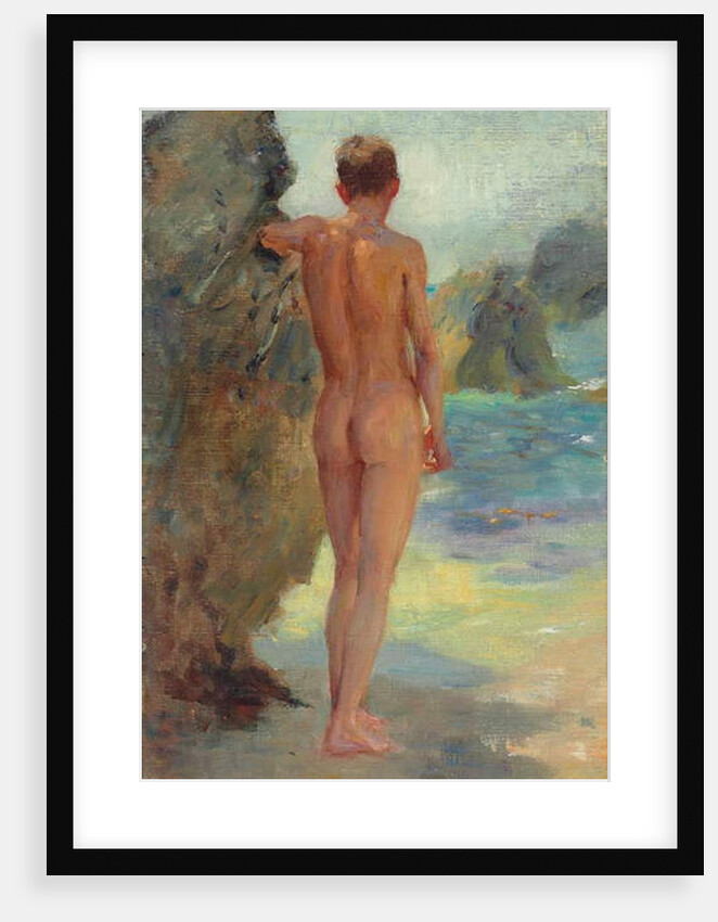 The bather, 1912 by Henry Scott Tuke