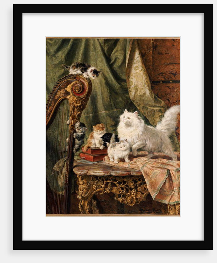 A Musical Interlude, 1897 by Henriette Ronner-Knip