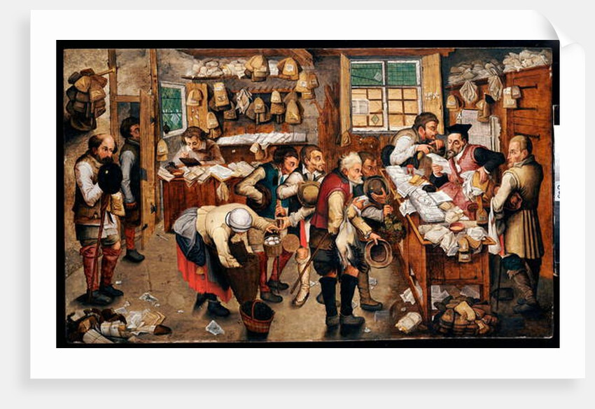 Peasants Paying Tithes by Pieter the Younger Brueghel