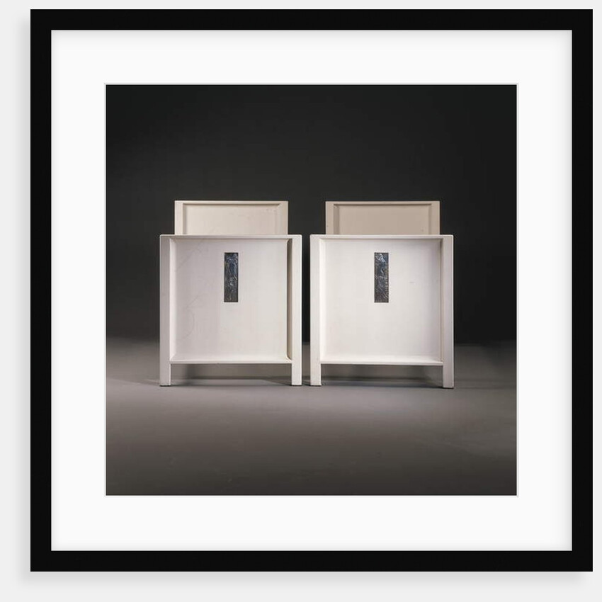 A Pair of Wiener Werkstatte Single Beds, c.1904 by Koloman Moser