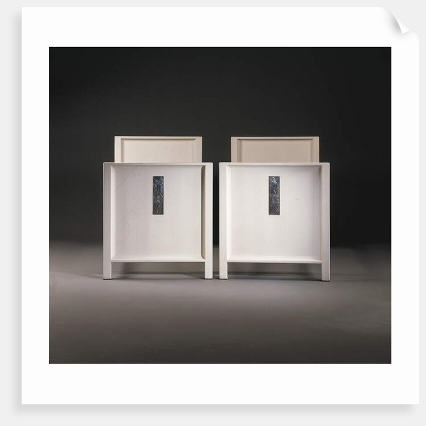 A Pair of Wiener Werkstatte Single Beds, c.1904 by Koloman Moser