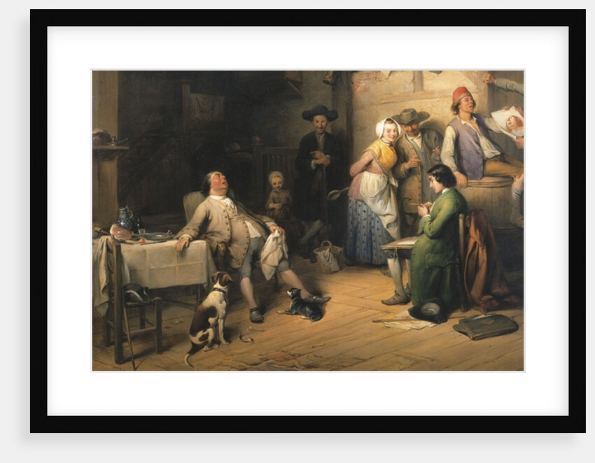 Pris en Plein Sieste, 1842 by Jean-Baptiste Madou