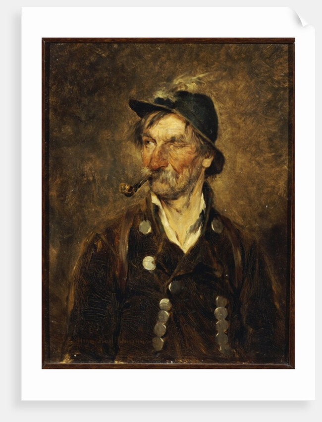 The Old Hunter, 1879 by Hugo Wilhelm Kauffman