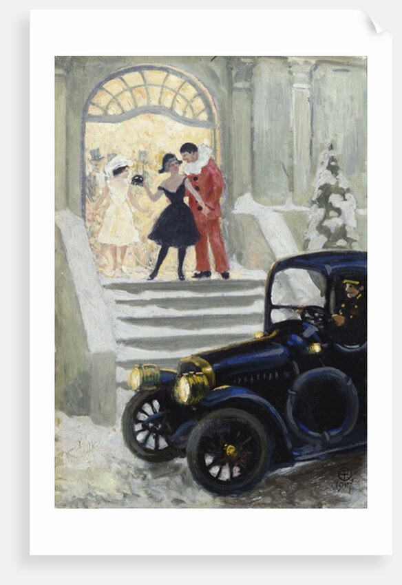 After the Ball, 1917 by Paul Fischer