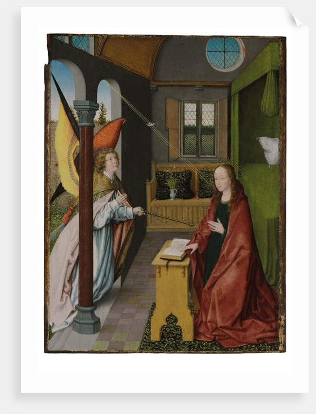 The Annunciation by Jan II Provost