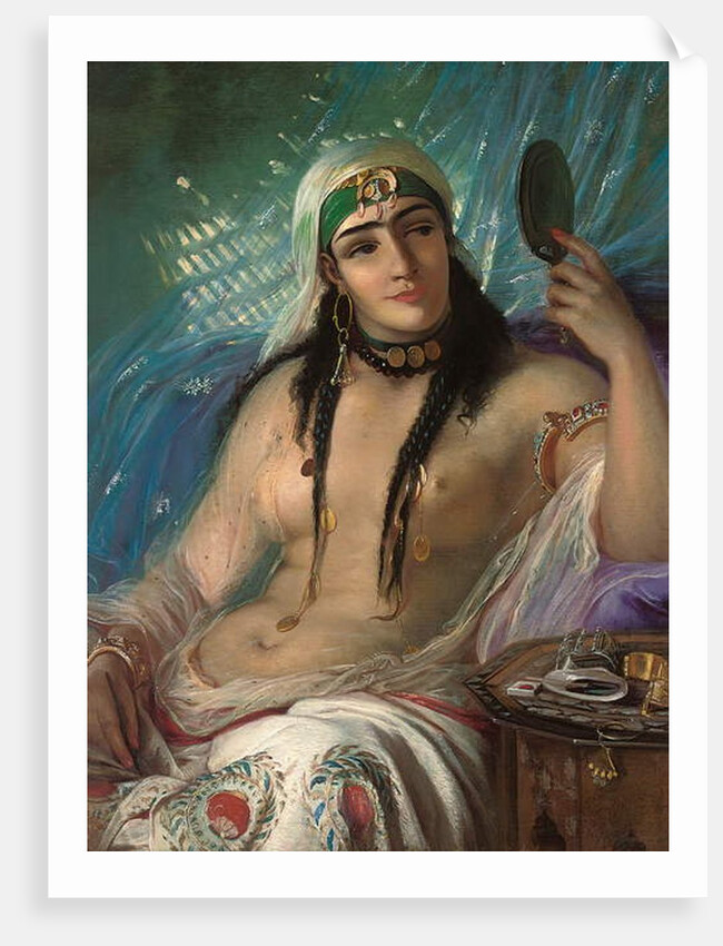 Odalisque by Elisabeth Maria Anna Jerichau-Baumann