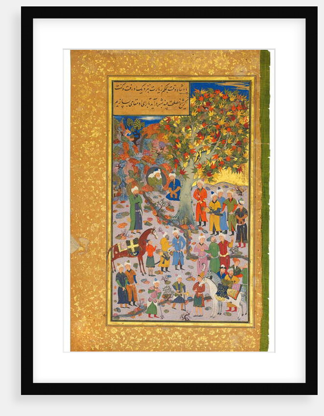Visit to a Dervish, 1560-61 by Mahmud Muzahhib