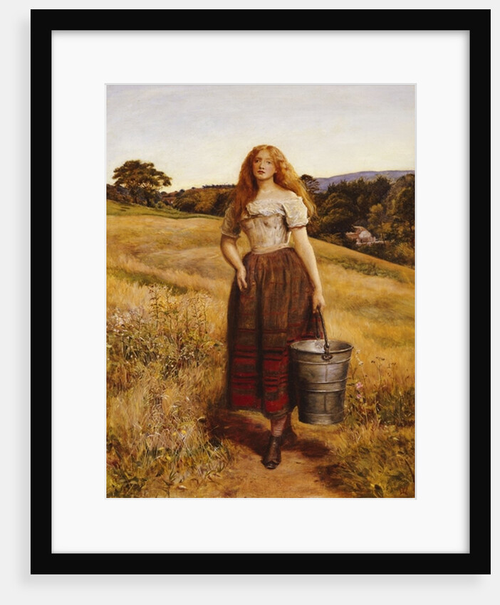 The Farmer's Daughter by John Everett Millais
